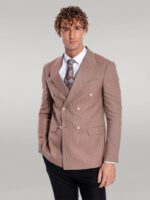 Striped-Double-Breasted-Beige-Men-Blazer-Wessi-5