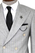 Striped-Double-Breasted-Grey-Men-Blazer-Wessi-1