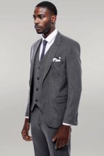 Striped-Navy-Blue-Vested-Suit-Wessi-9