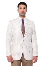 Striped-Peak-Lapel-Beige-Sport-Jacket-Wessi-4