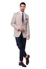 Striped-Peak-Lapel-Cream-Sport-Jacket-Wessi-2