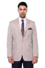 Striped-Peak-Lapel-Cream-Sport-Jacket-Wessi-4