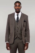 Striped-Slim-Fit-Brown-Men-Suit-Wessi-8
