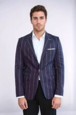 Striped-Slim-Fit-Burgundy-Men-Blazer-Wessi-1