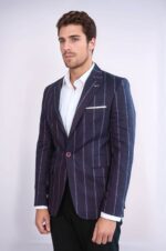 Striped-Slim-Fit-Burgundy-Men-Blazer-Wessi-2