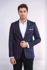 Striped-Slim-Fit-Burgundy-Men-Blazer-Wessi-3