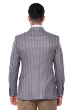 Striped-Slim-Fit-Men-Grey-Blazer-Wessi-3