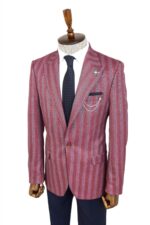 Striped-Slim-Fit-Single-Button-Burgundy-Men-Blazer-Wessi-9