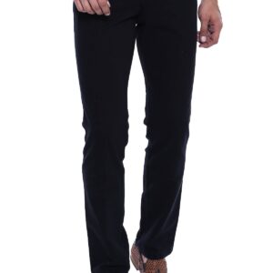 Suede Black Men Jeans - Wessi