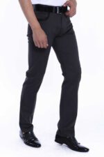 Suede-Cotton-Plain-Anthracite-Men-Pants-Wessi-2