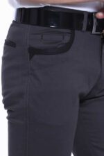 Suede-Cotton-Plain-Anthracite-Men-Pants-Wessi-3