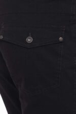 Suede-Flap-Pockets-Plain-Dark-Brown-Men-Pants-Wessi-1