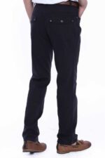 Suede-Plain-Covered-Pocket-Black-Men-Pants-Wessi-3