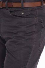Suede-Pocket-Flap-Plain-Cotton-Dark-Brown-Men-Trousers-Wessi-3