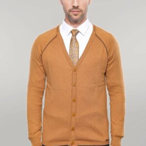Tawny Men's Cardigan Sweater | Wessi