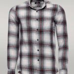 Thick Checked Grey Men Lumberjack Shirt - Wessi