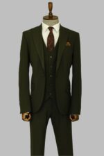Three-Piece-Slim-Fit-Single-Button-Green-Men-Suit-2