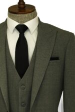 Three-Piece-Slim-Fit-Single-Button-Grey-Men-Suit-1
