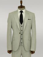 Three-Piece-Slim-Fit-Single-Button-Grey-Men-Suit-2