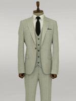 Three-Piece-Slim-Fit-Single-Button-Grey-Men-Suit-3