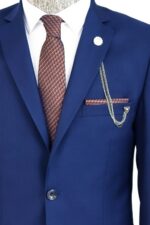 Two-Buttons-Two-Piece-Blue-Men-Suit-Wessi-1