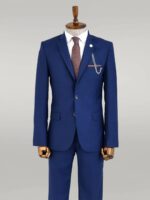 Two-Buttons-Two-Piece-Blue-Men-Suit-Wessi-2
