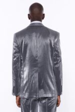 Two-Buttons-Two-Piece-Slim-Fit-Satin-Grey-Men-Suit-8