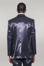 Two-Buttons-Two-Piece-Slim-Fit-Satin-Navy-Blue-Men-Suit-3