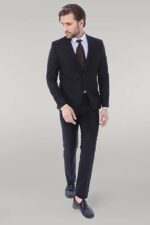 Two-Piece-Slim-Fit-Black-Men-Suit-Wessi-1