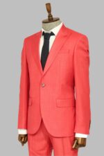 Two-Piece-Slim-Fit-Single-Button-Coral-Red-Men-Suit-Wessi-4