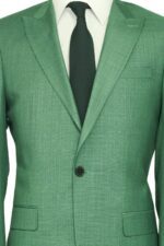 Two-Piece-Slim-Fit-Single-Button-Green-Men-Suit-Wessi-4