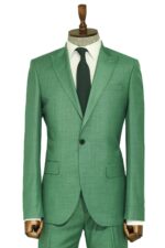 Two-Piece-Slim-Fit-Single-Button-Green-Men-Suit-Wessi-6