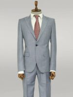 Two-Piece-Slim-Fit-Single-Button-Grey-Blue-Men-Suit-Wessi-1