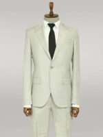 Two-Piece-Slim-Fit-Single-Button-Light-Grey-Men-Suit-Wessi-2
