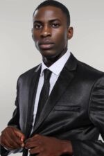 Two-Piece-Two-Buttons-Patterned-Satin-Black-Men-Suit-3