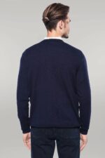V-Neck-Dark-Blue-Knitwear-Wessi-3