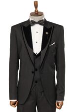 Velvet-Collar-Patterned-Black-Tuxedo-Wessi-2
