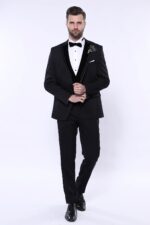 Velvet-Collar-Patterned-Black-Tuxedo-Wessi-3