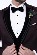 Velvet-Collar-Patterned-Burgundy-Tuxedo-Wessi-2