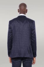 Velvet-Lapel-Patterned-Navy-Blue-Tuxedo-Wessi-3
