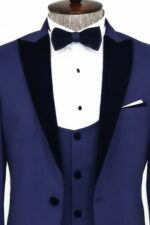 Velvet-Lapel-Slim-Fit-Blue-Men-Suit-Wessi-1