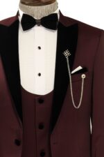 Velvet-Lapel-Slim-Fit-Burgundy-Men-Tuxedo-Wessi-11