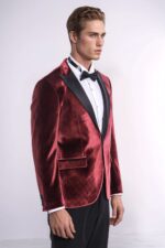 Velvet-Slim-Fit-Burgundy-Men-Tuxedo-Jacket-Wessi-2