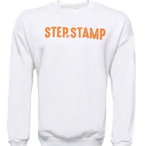 White Letter Printed Men's Sweatshirt - Wessi