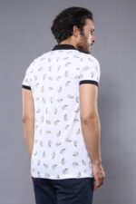 White-Printed-Polo-Mens-T-Shirt-Wessi-2
