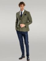 Wide-Lapel-Striped-Double-Breasted-Green-Men-Blazer-Wessi-2
