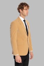 Wide-Lapel-Velvet-Apricot-Men-Blazer-Wessi-4