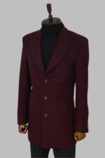 Wide-Lapel-Wool-Burgundy-Men-Coat-Wessi-3