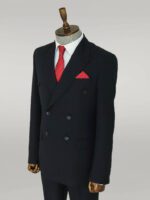 Wide-Peak-Lapel-Patterned-Double-Breasted-Black-Men-Suit-Wessi-3