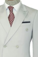 Wide-Peak-Lapel-Slim-Fit-Light-Gray-Men-Double-Breasted-Suit-Wessi-1